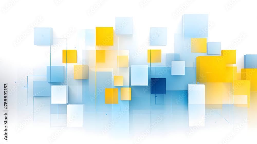Digital technology abstract blue yellow modern business graphic poster web page PPT background Digital technology abstract blue yellow modern business graphic poster web page PPT background