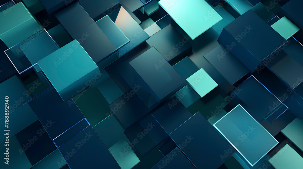 Digital blue-green geometric layered abstract graphic poster web page PPT background Digital blue-green geometric layered abstract graphic poster web page PPT background