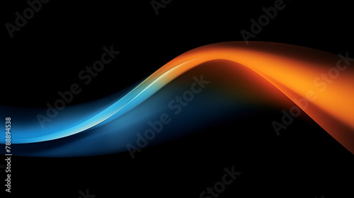 abstract background with waves