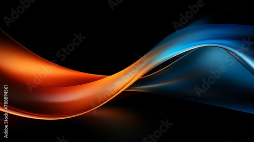 abstract background with waves