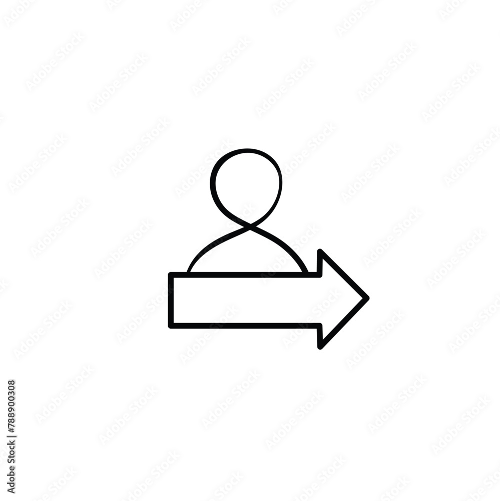 Director Line Style Icon Design Director Line Style Icon Design