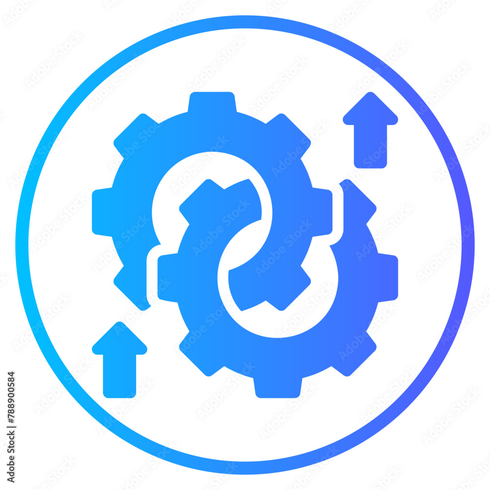 Excellence gradient icon Excellence gradient icon