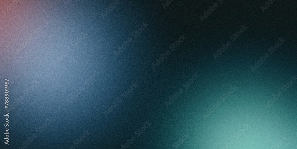 dark blue green , a rough abstract retro vibe background template or spray texture color gradient shine bright light and glow , grainy noise grungy empty space