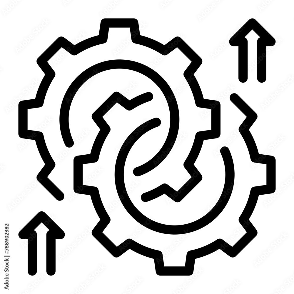 Excellence line icon