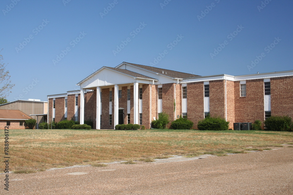 Abandoned Building At Former Religious Seminary School