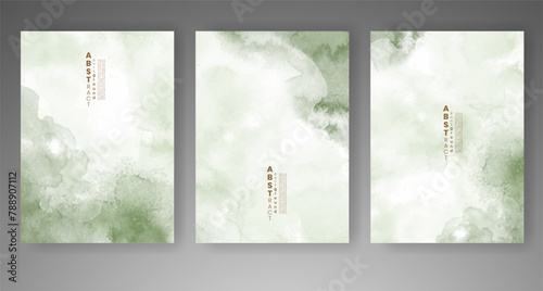 Cover template with watercolor background. Design for your cover, date, postcard, banner, logo.