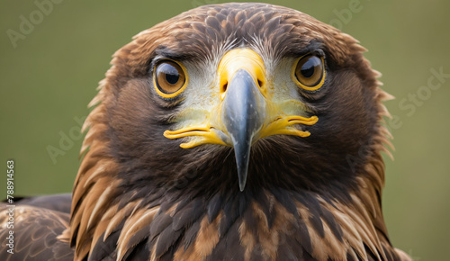 close up of a eagle, detailed