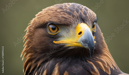 close up of a eagle, detailed