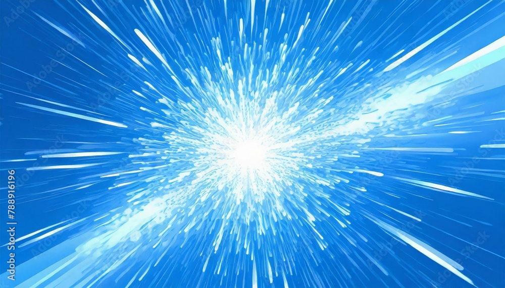 light, sun, blue, star, explosion, space, illustration, design, bright ...