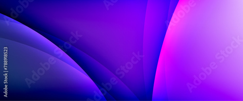 A stunning design with a purple and blue background featuring a swirly purple pattern in the center. The electric blue and magenta tints create a symmetrical graphic with shades of violet