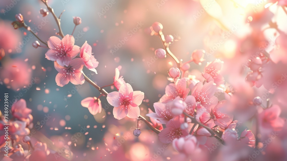Beautiful spring bright natural background with soft pink sakura flower. Soft blurry image. High Quality Image Beautiful spring bright natural background with soft pink sakura flower. Soft blurry image. High Quality Image