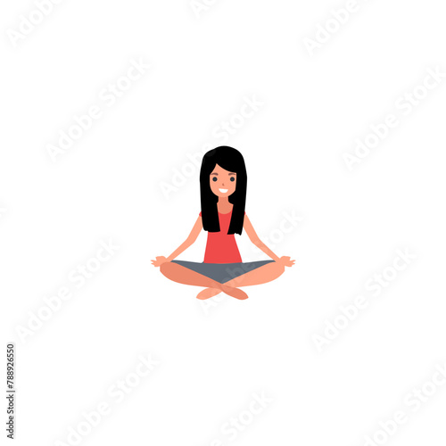 pose of children playing vector child
