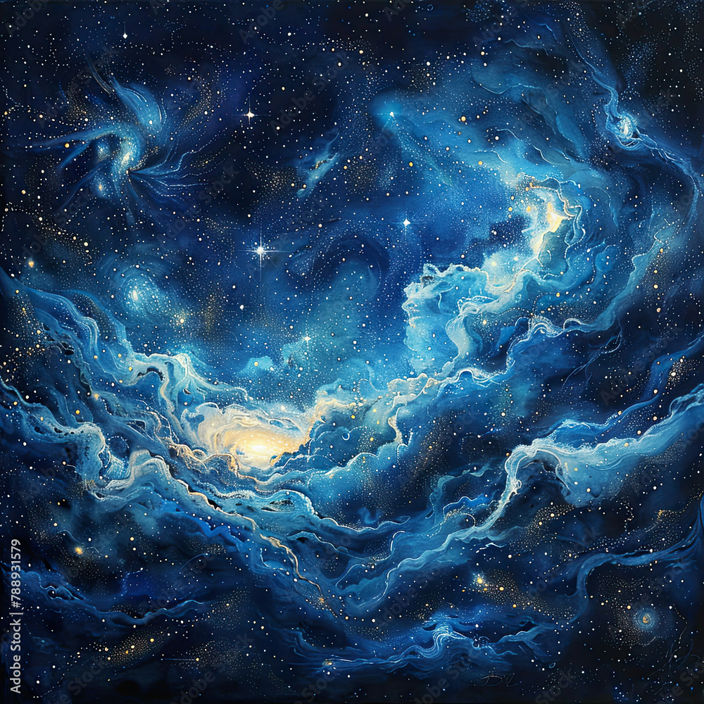 Starry Splendor: A Celestial Symphony of Artistic Space Starry Splendor: A Celestial Symphony of Artistic Space