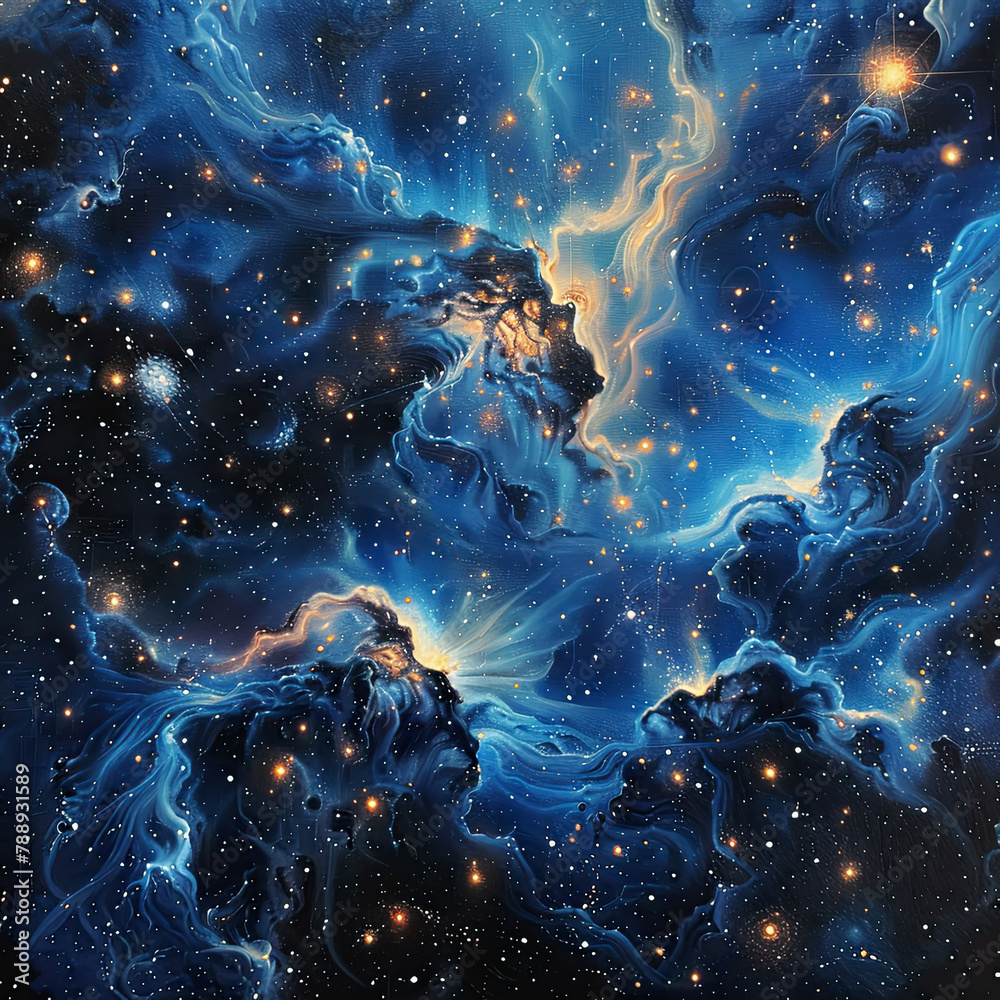 Starry Splendor: A Celestial Symphony of Artistic Space Starry Splendor: A Celestial Symphony of Artistic Space