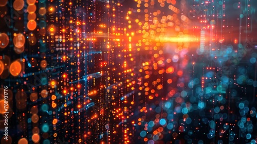 Wallpaper Mural Data Security and Privacy. The importance of cybersecurity protocols and encrypted communication channels symbolizing the protection of information and data security and privacy. Torontodigital.ca