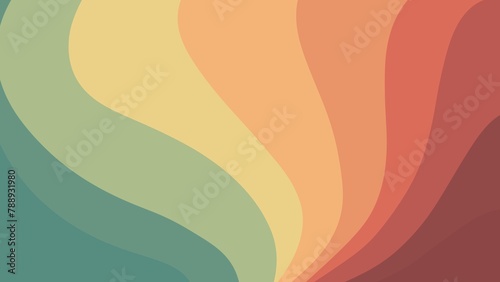 Color Gradient Backgorund Wallpaper. Green, Yellow, Orange,  and Brown Gradient Soft Color Wallpaper Background for Presentation or etc. 8K Picture super high Quality