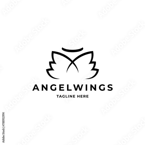 Angel Wings Logo Design for your business