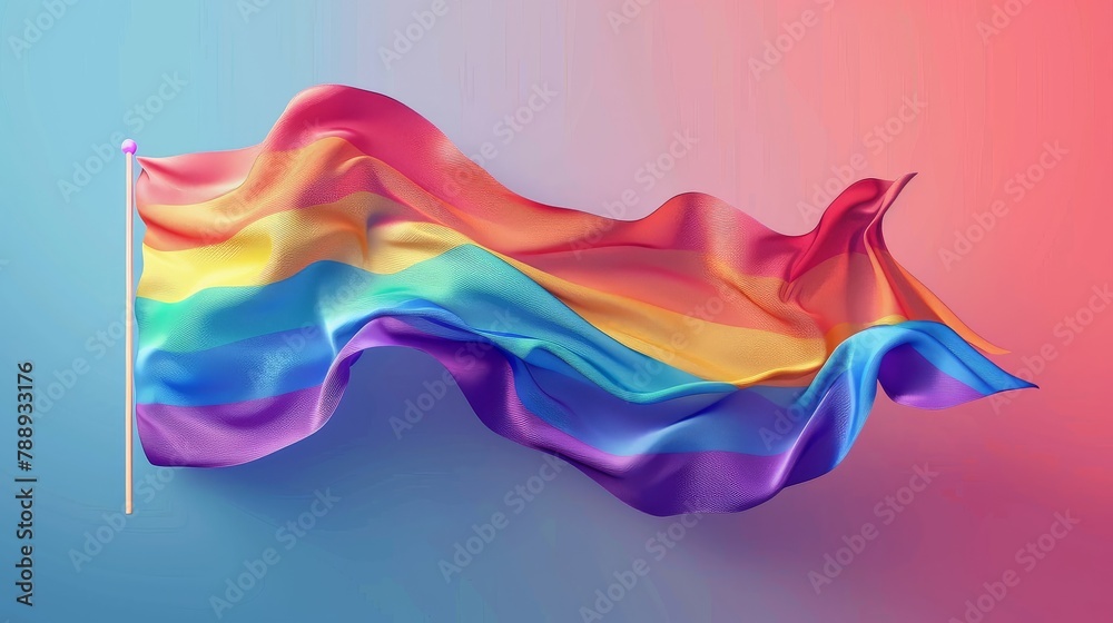 LGBTQIA+ Flag Pride Month