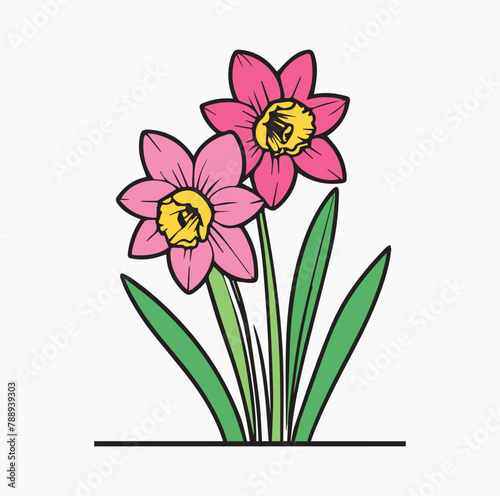 flower line filed icon download and can  be used for business logo  © world