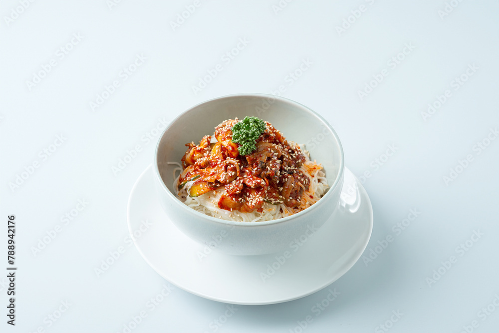 various Vegetables and Noodles, Bibim-guksu