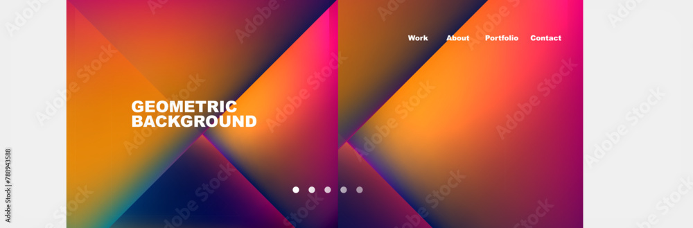 Colorfulness meets automotive lighting with a vibrant geometric background featuring shades of amber, orange, magenta, and electric blue. Triangles and patterns evoke a skylike feel Colorfulness meets automotive lighting with a vibrant geometric background featuring shades of amber, orange, magenta, and electric blue. Triangles and patterns evoke a skylike feel