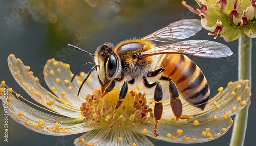 bee on a flower
