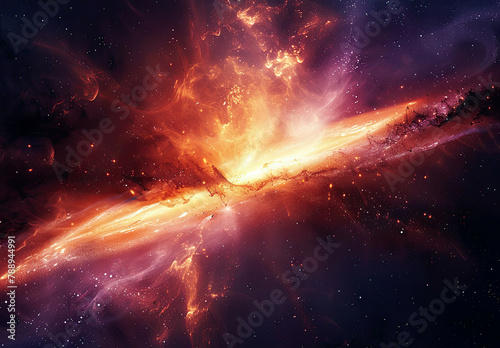 Stellar Spray  Cosmic Splendor