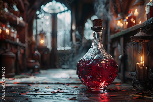 Mystical Alchemical Potion Unlocking the Path to Endless Existence in Captivating Cinematic Cinematography