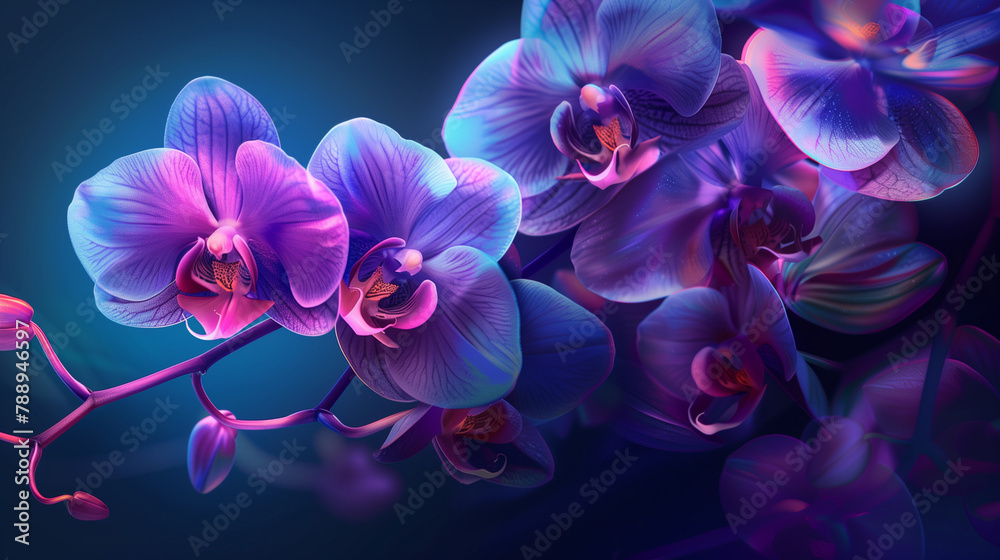 orchids - obrazy, fototapety, plakaty 