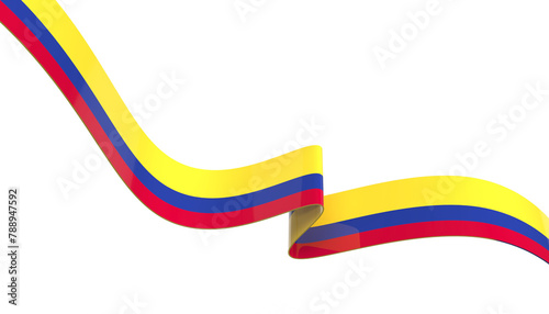 Obraz na płótnie Colombia flag
