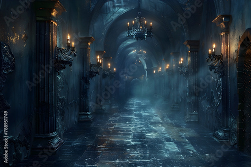 Treacherous Halls of a Witch's Lair:A Cinematic Journey Through Shadows and Illusion