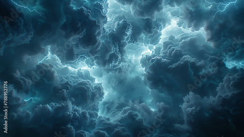 storm sky, AI generated