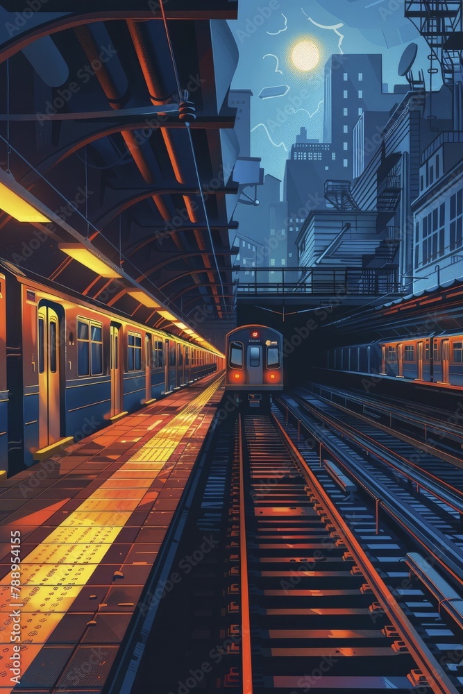 Revolutionizing cities with solar power in forgotten subway tunnels, transforming urban landscapes through creative design. Revolutionizing cities with solar power in forgotten subway tunnels, transforming urban landscapes through creative design.