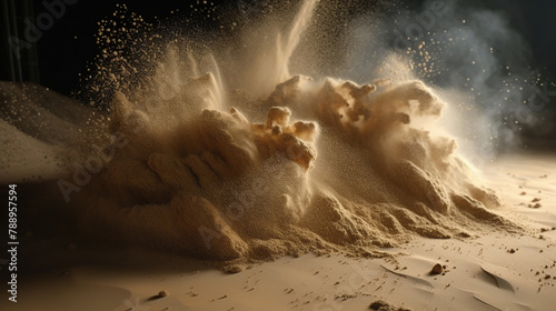 Sand Dust / Powder Explosion