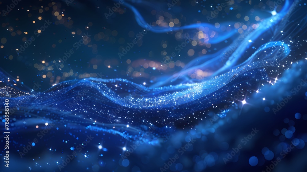 Abstract starry sky magic track illustration poster background
Abstract starry sky magic track illustration poster background
