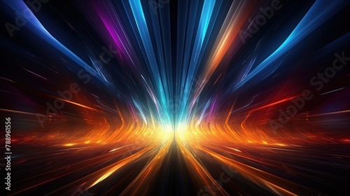 abstract fractal background. Virtual reality concept.