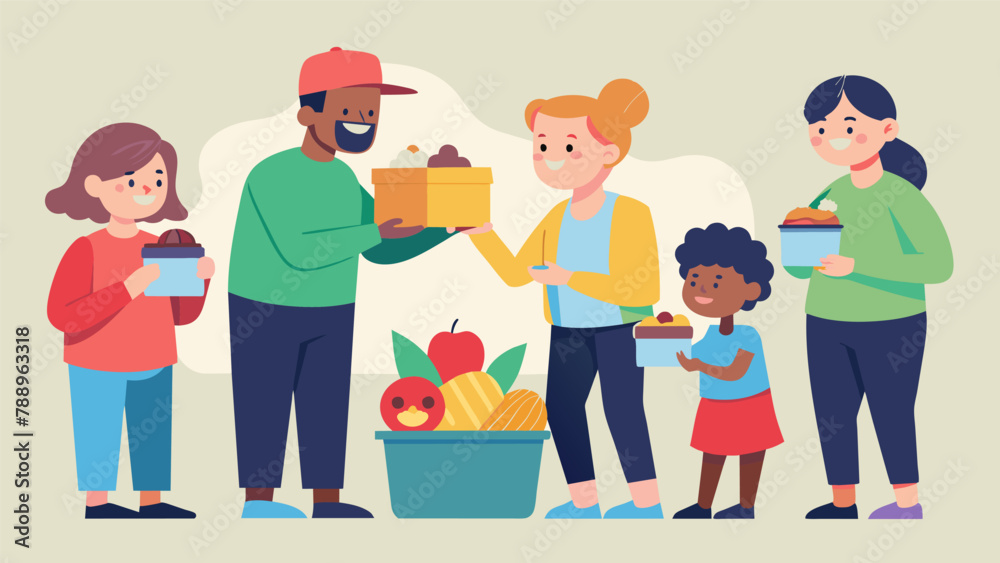 A heartwarming display of generosity as those with an abundance of food offer togo boxes for those who may not have as much. A heartwarming display of generosity as those with an abundance of food offer togo boxes for those who may not have as much.