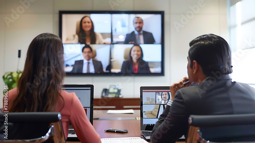 Virtual Meeting Via Video Conference
