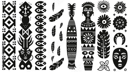 African & Mexican Pattern 05