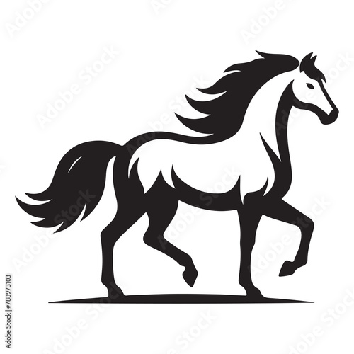 Swift Horse vector Icon 