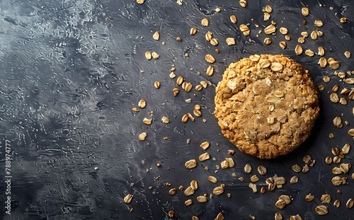 Crumbs Integral Wholewheat Biscuit with Oatmeal Topping