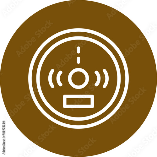 Carbon Monoxide Detector Icon
