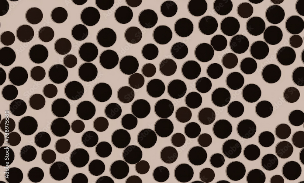 Coffee. Geometric pattern. Abstract seamless pattern. AI generated.