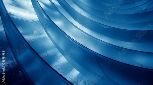 BLUE ILLUSTRATION CONCEPT BACKGROUND WALLPAPER 