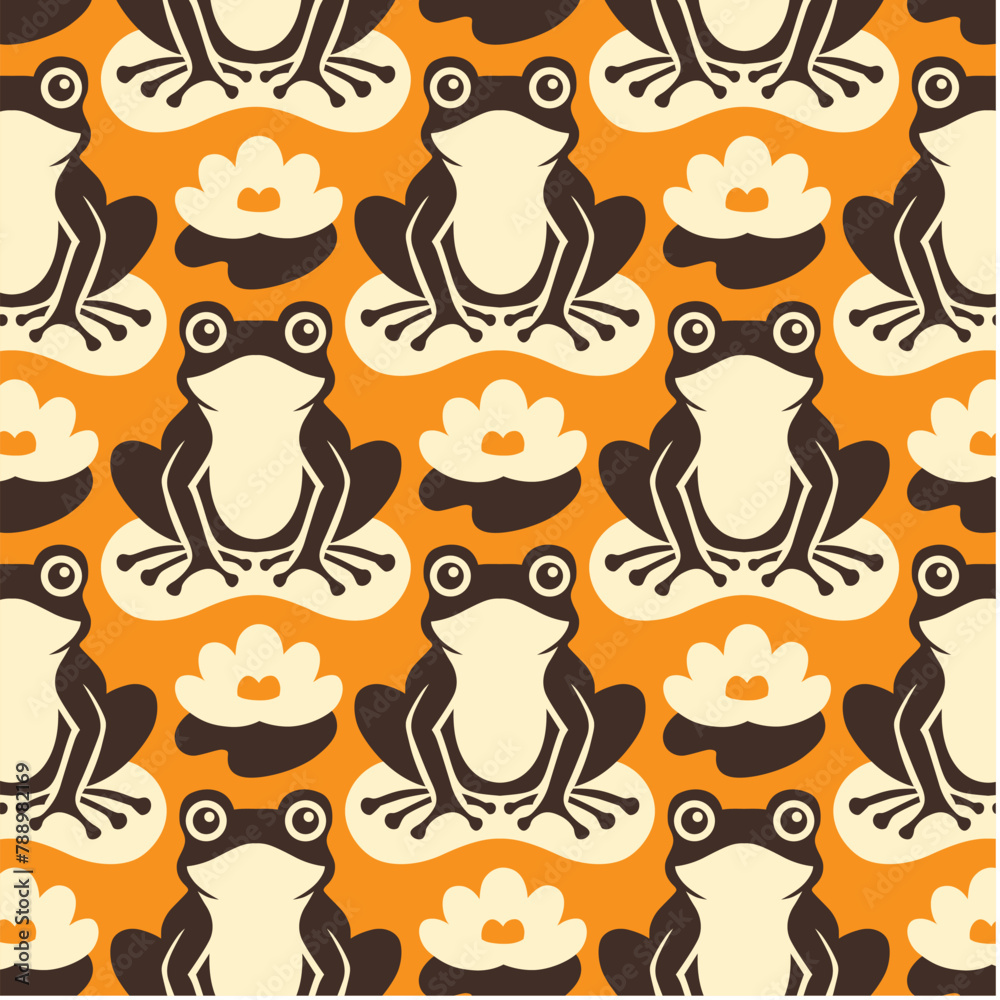 Obraz premium leap year frogs Fabric, Wallpaper and Textures
