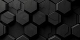 Hexagon block backdrop adds modern flair 🟫 Geometric sophistication meets contemporary design.