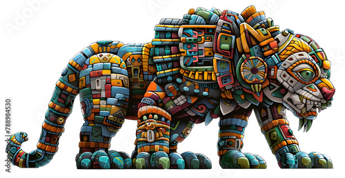 Olmec god Jaguar God (The jaguar was a symbol of strength and power for the Olmecs.) © ClicksdeMexico