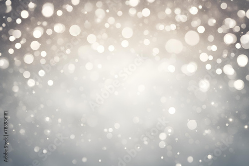 White bokeh , a normal simple grainy noise grungy empty space or spray texture , a rough abstract retro vibe shine bright light and glow background template color gradient