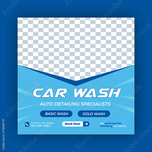  car wash flyer, automotive banner template, car wash template, car wash banner, car service, flyer social media post or Instagram banner template