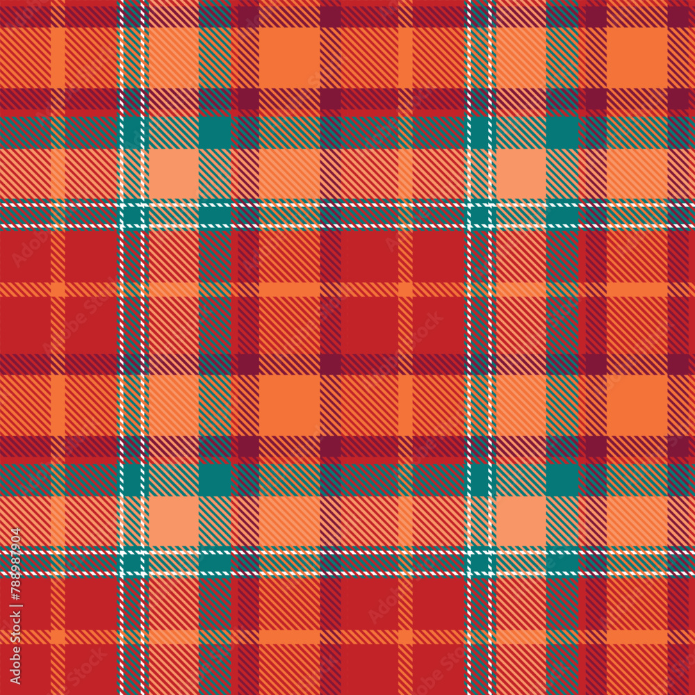 Scottish Tartan Plaid Seamless Pattern, Gingham Patterns. Traditional Scottish Woven Fabric. Lumberjack Shirt Flannel Textile. Pattern Tile Swatch Included.
